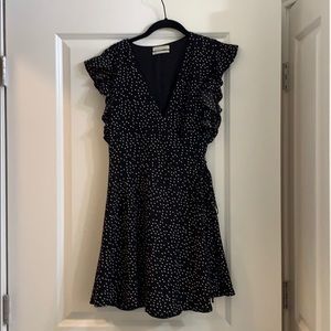 Urban outfitters josey mini wrap dress